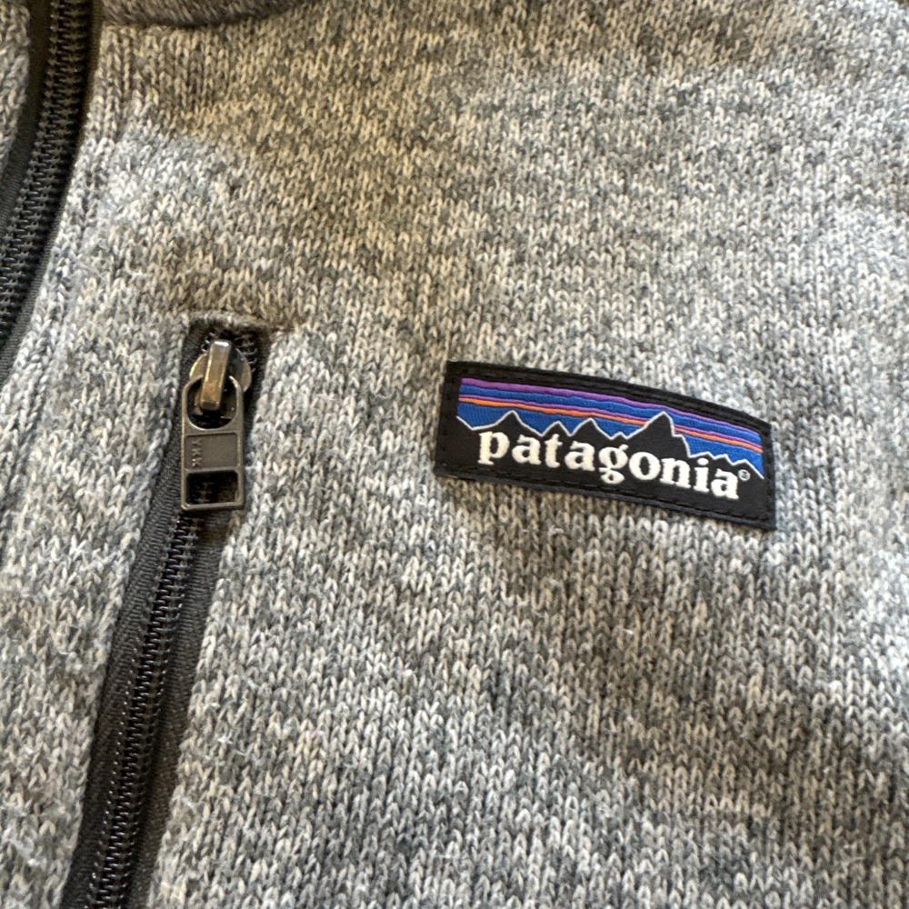 Patagonia Better Sweater 1/4 Zip Mens M 25523 Gray Fleece‎ Gorpcore Jacket - Picture 8 of 9